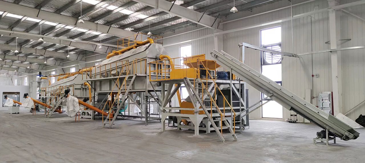 Dây chuyền tái chế pin lithium tự động công nghệ cao